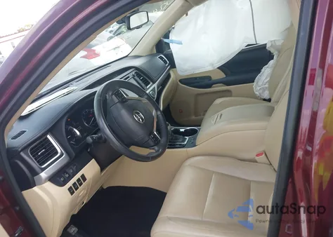 2015 Toyota Highlander Limited Platinum V6 from USA, damaged, VIN 5TDDKRFH7FS148956